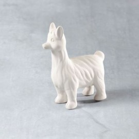 Ceramic Bisque Tiny Tot Llama - Case of 6 Ceramic Bisque Tiny Tot Llama - Case of 6